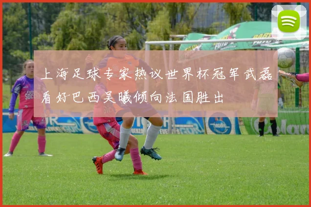 上海足球专家热议世界杯冠军武磊看好巴西吴曦倾向法国胜出