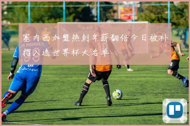塞内西加盟热刺年薪翻倍今日被补招入选世界杯大名单